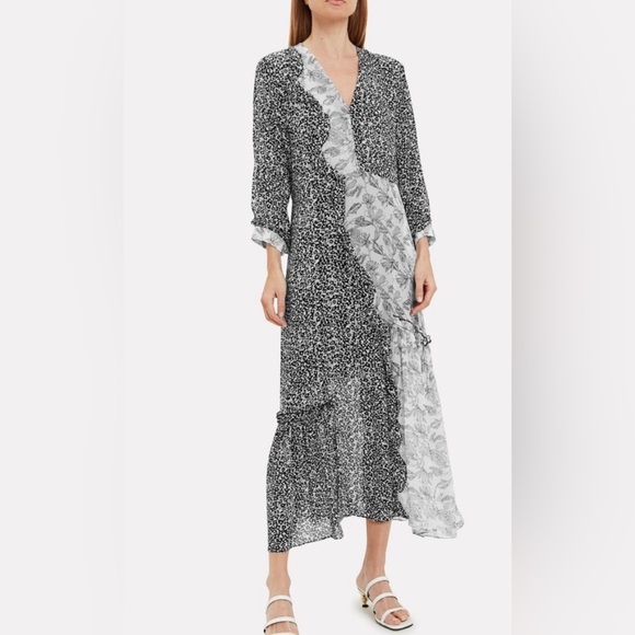 Hofmann Copenhagen Dresses & Skirts - Hofmann Copenhagen Arlie Mixed Print Maxi Dress